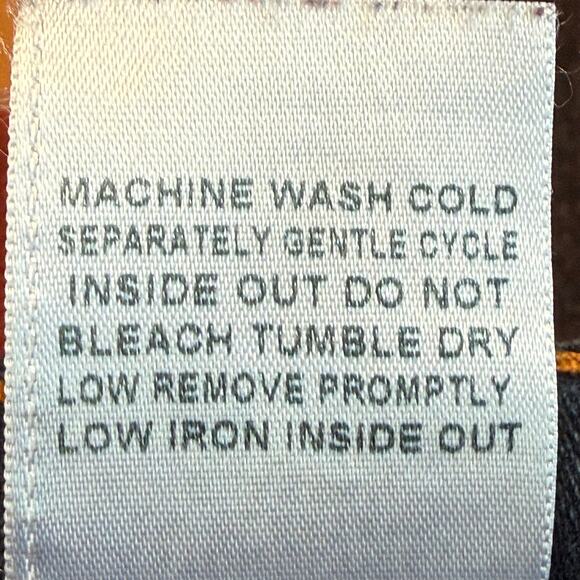 True Religion Ricky Dk Blue Relaxed Straight Denim Jeans Men's Size 40 x 24 - Picture 8 of 8